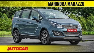 Mahindra Marazzo  First Drive Review  Autocar India [upl. by Iene]