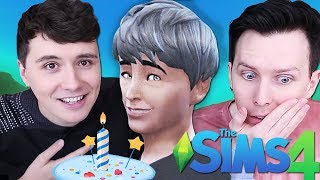 DIL BECOMES AN ELDER  Dan and Phil Play Sims 4 58 [upl. by Hillegass]