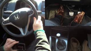 How To Rev Match Downshift In A Manual Car Tutorial [upl. by Sillig]