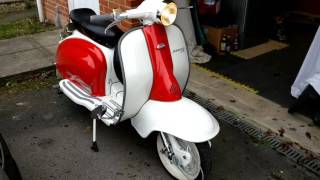 Lambretta Series 2 LI125  First Startup in 35 Years [upl. by Charmane757]