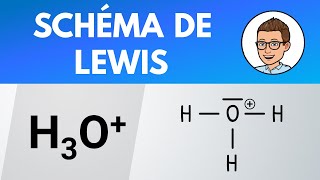 Schéma LEWIS ✏️ H3O  ion oxonium  PhysiqueChimie [upl. by Teodorico]