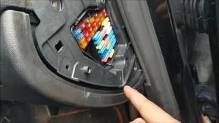 How to Change Fuel Pump Relay on SEAT Leon mk1 [upl. by Giverin]