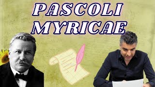 Giovanni Pascoli Myricae Maturità [upl. by Ikila]