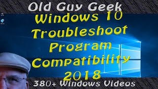 Windows 10  No Compatibility Tab The 2018 Fix [upl. by Astiram]