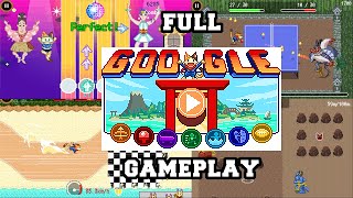 Google Doodle Champion Island Games Begin  FULL GAMEPLAY [upl. by Os546]