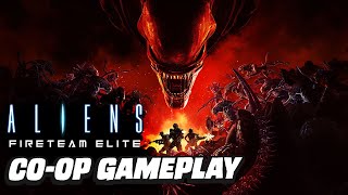 10 Minutes of Aliens Fireteam Elite Coop Gameplay [upl. by Naitsirc]