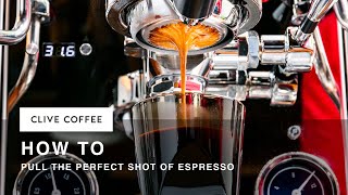 How to pull the perfect shot of espresso [upl. by Helali941]