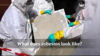 What does asbestos look like [upl. by Tlaw337]