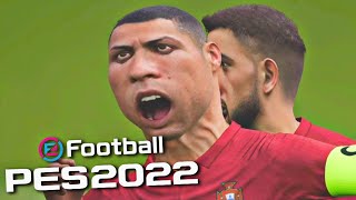 PLAYING PES eFOOTBALL 2022 [upl. by Ydnahs393]