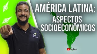 América Latina Aspectos Socioeconômicos  Geobrasil Prof Rodrigo Rodrigues [upl. by Selin]