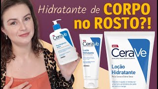 Hidratante de corpo para o rosto  Resenha da Loção Hidratante da Cerave  Opinião de Esteticista [upl. by Spark475]