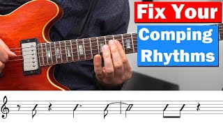 Comping Rhythms  10 Examples You Need To Know [upl. by Vento]