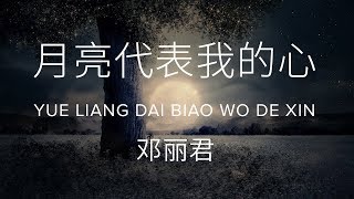 Yue liang dai biao wo de xin 月亮代表我的心  Teresa Teng 邓丽君 Lyric  Pinyin [upl. by Limay258]