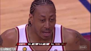 2007 NBA Finals  San Antonio vs Cleveland  Game 4 Best Plays 720p HD English [upl. by Lebbie]