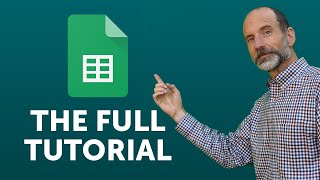 Google Sheets  Full Tutorial [upl. by Daney]