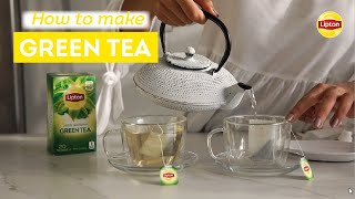 How to Make Green Tea with Lipton [upl. by Galanti]