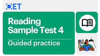 OET Reading Sample Test 4  Guided Practice [upl. by Alene]